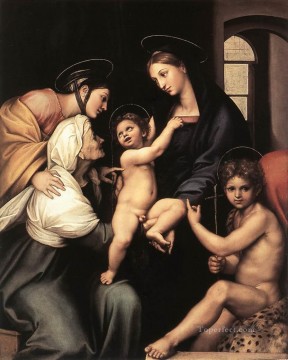 マドンナ・デル・インパンナータ ルネサンスの巨匠ラファエロ Oil Paintings